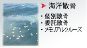 海洋散骨「海散華」　代行散骨・個別チャーター散骨を承ります